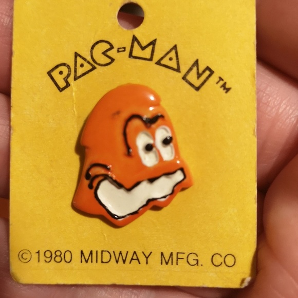 Vintage 1980 Pac-man orange ghost - Picture 1 of 2